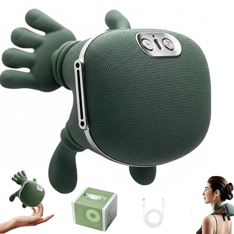 2026 Bionic Neck and Shoulder Massager N7 - 3-Level Kneading Comfort for Neck, Cervical, Waist, and Leg Relief